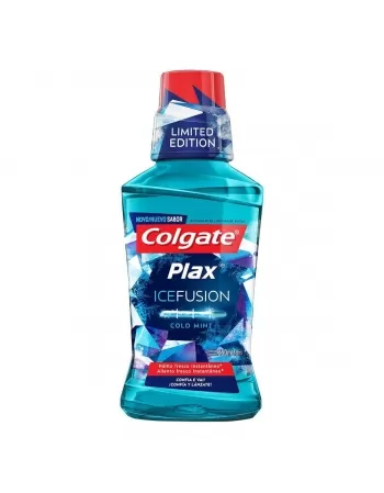 ENXAGUANTE BUCAL COLGATE PLAX ICE FUSION COLD MINT 250 ML