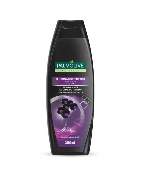 SHAMPOO PALMOLIVE NATURALS ILUMINADOR PRETOS 350ML