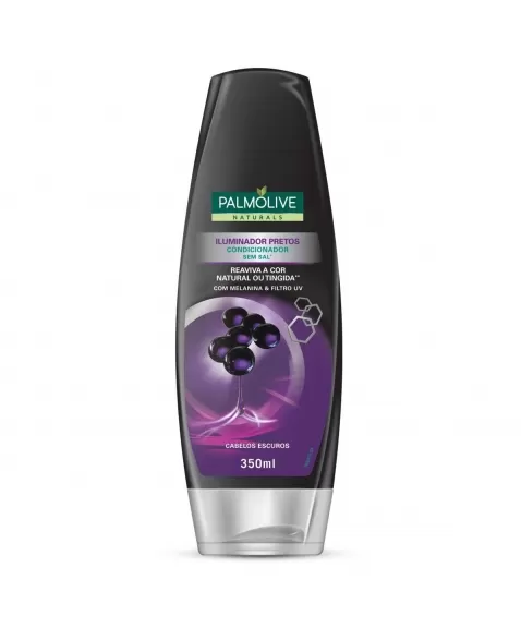 CONDICIONADOR PALMOLIVE NATURALS ILUMINADOR PRETOS 350ML