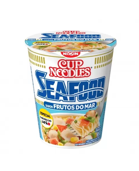 NISSIN CUP NOODLES FRUTOS DO MAR 65G