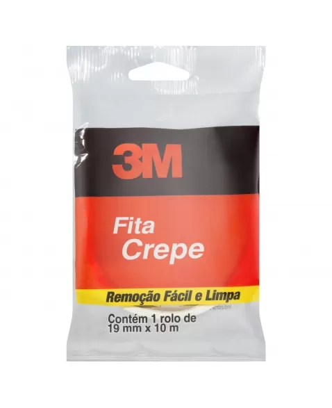 FITA CREPE SCOTCH FLOW PACK 19MM X 10M