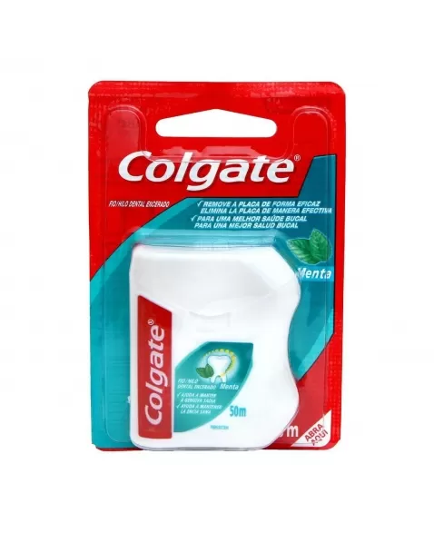 FIO DENTAL COLGATE MENTA 50M