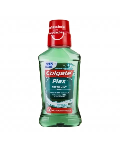 ENXAGUANTE BUCAL COLGATE PLAX FRESH MINT 250ML