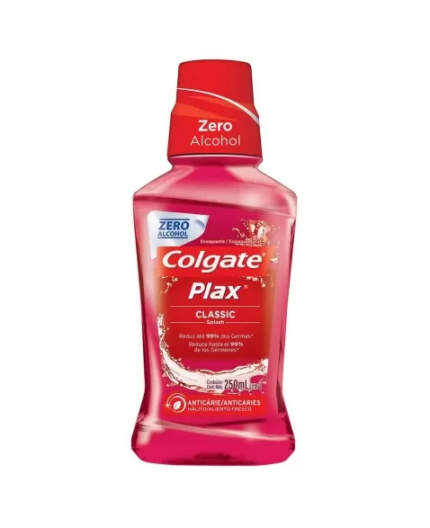 ENXAGUANTE BUCAL COLGATE PLAX CLASSIC 250ML