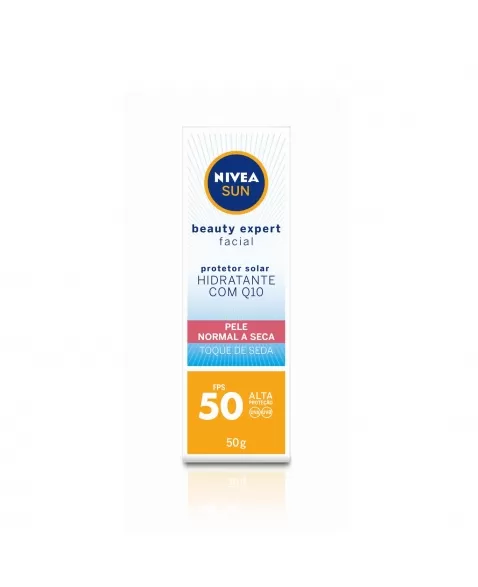 NIVEA SUN BEAUTY EXPERT FACIAL PELE NORMAL A SECA FPS 50 50G