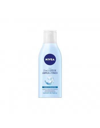 NIVEA VISAGE 2EM1 LEITE LIMPEZA+TÔNICO 200ML