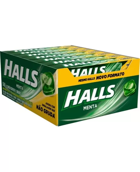 HALLS MENTA 21 UNIDADES DE 28G