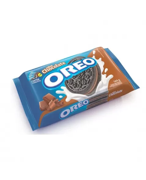 BISCOITO OREO CHOCOLATE 4 UNIDADES DE 36G