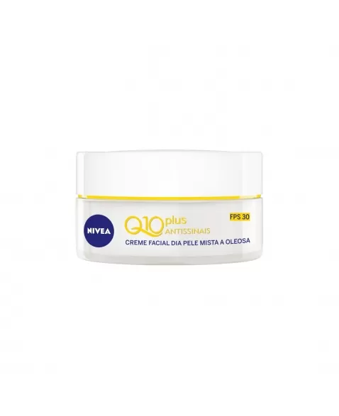 VISAGE Q10 POWER ANTISSINAIS CREME FACIAL DIA PELE MISTA A OLEOSA 51G