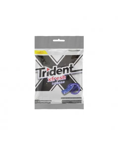 GOMA DE MASCAR TRIDENT XFRESH INTENSE BAG 32G