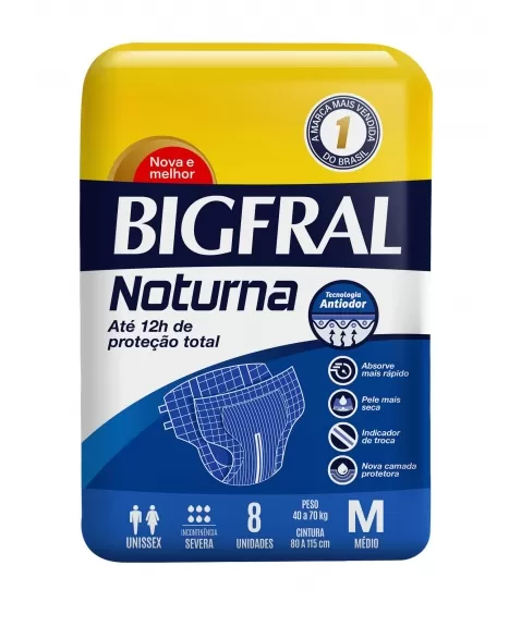 FRALDA BIGFRAL NOTURNA M