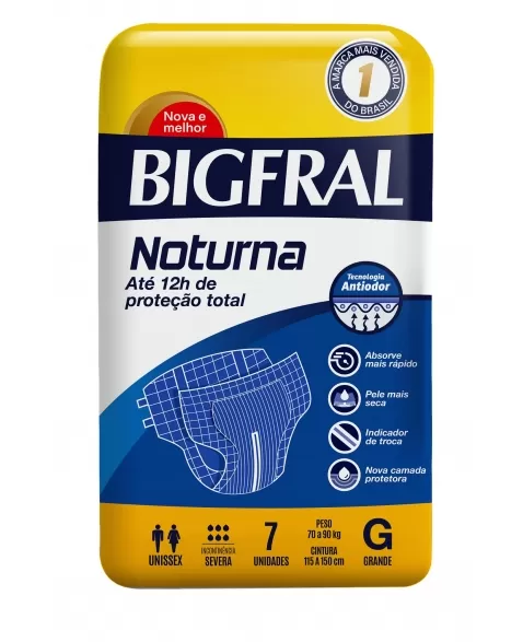 FRALDA BIGFRAL NOTURNA G