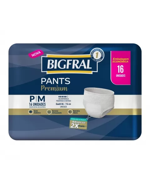 BIGFRAL ROUPA ÍNTIMA P/M 16 UNIDADES