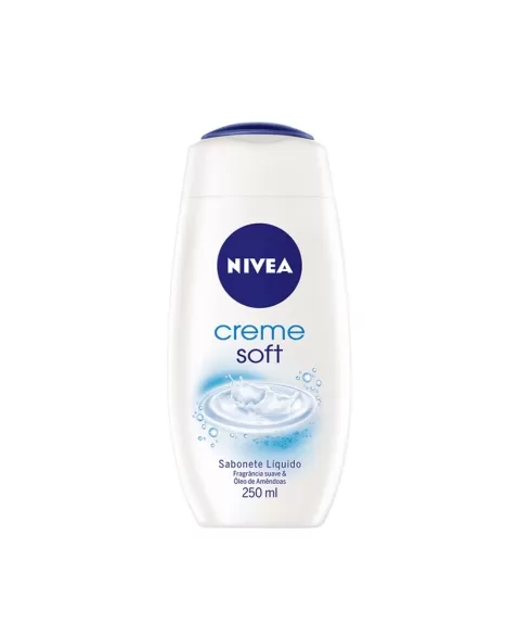 SABONETE LÍQUIDO NIVEA CREME SOFT 250ML