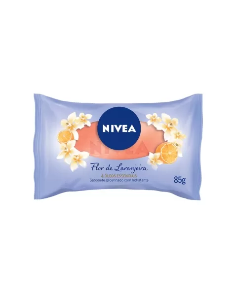 SABONETE EM BARRA NIVEA FLOR DE LARANJEIRA & ÓLEOS ESSENCIAIS 85G