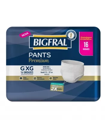 BIGFRAL ROUPA ÍNTIMA G/XG 16 UNIDADES