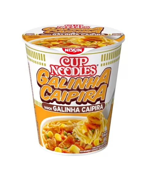 NISSIN CUP NOODLES GALINHA CAIPIRA 69G