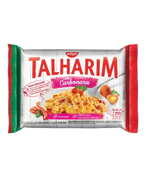 NISSIN TALHARIM CARBONARA 99G