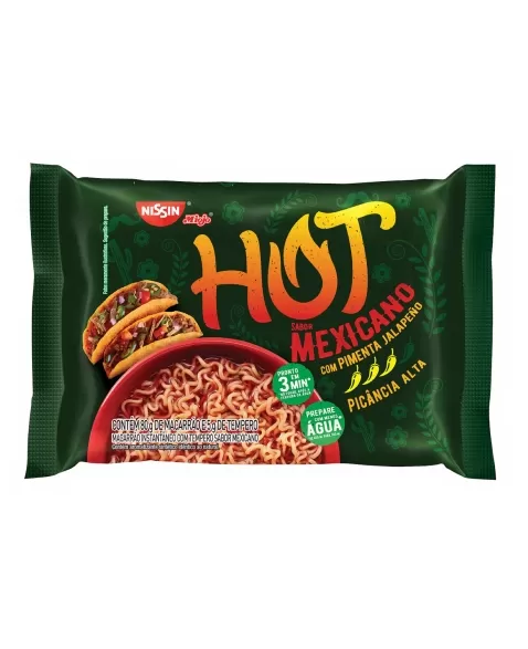 NISSIN LÁMEN HOT MEXICANO 85G