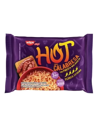 NISSIN LÁMEN HOT CALABRESA 85G