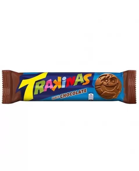 BISCOITO TRAKINAS CHOCOLATE 126G