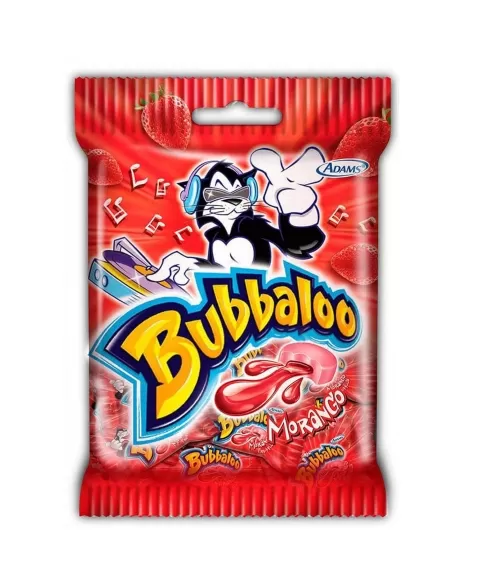 BUBBALOO MORANGO BAG 50G