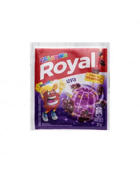 GELATINA ROYAL UVA 15 UNIDADES DE 25G