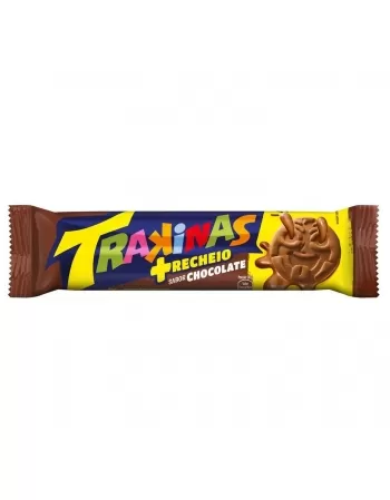 BISCOITO TRAKINAS MAIS MAIS CHOCOLATE 126G