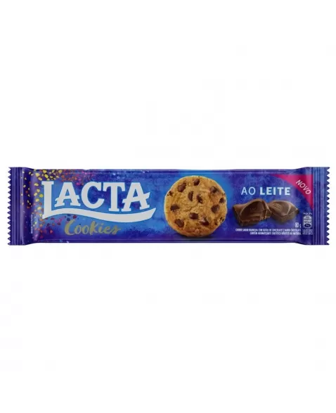 LACTA COOKIES AO LEITE 80G