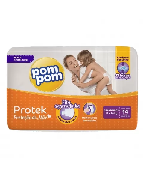 POM POM PROTEK 12H JUMBO GRANDINHOS