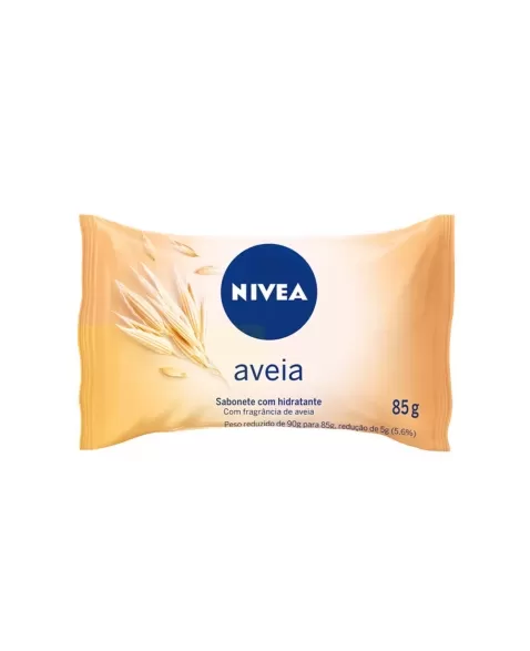 SABONETE EM BARRA NIVEA AVEIA COM HIDRATANTE 85G