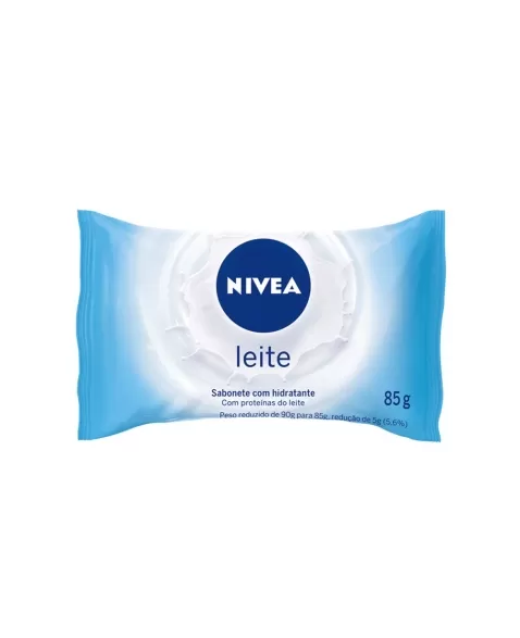 SABONETE EM BARRA NIVEA LEITE COM HIDRATANTE 85G