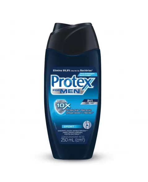 SABONETE LÍQUIDO PROTEX FOR MEN SPORTS 250ML