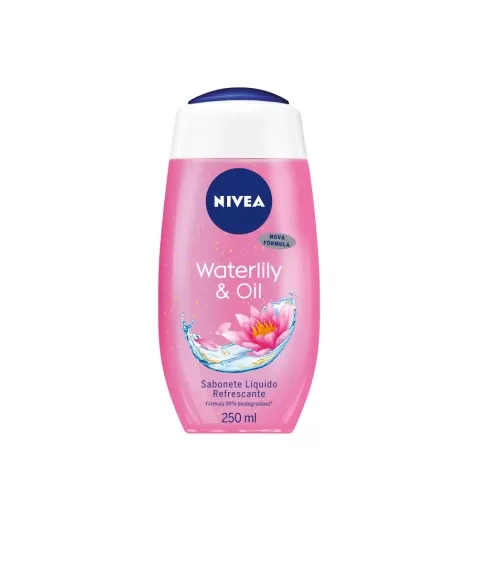 SABONETE LÍQUIDO NIVEA WATER LILY & OIL 250ML