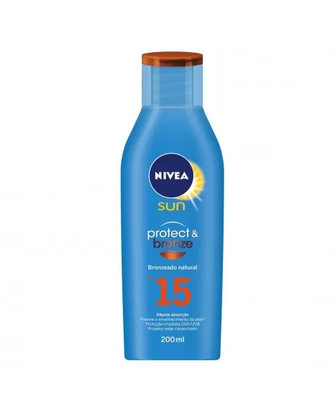 NIVEA SUN PROTETOR SOLAR PROTECT&BRONZE FPS15 200ML