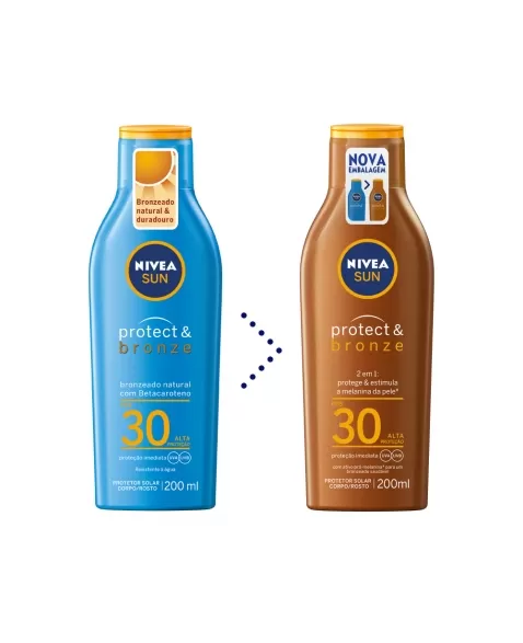 NIVEA SUN PROTECT&BRONZE FPS30 200ML