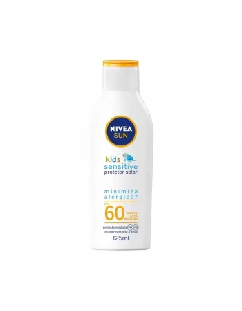 NIVEA SUN PROTETOR SOLAR KIDS SENSITIVE FPS60 125ML