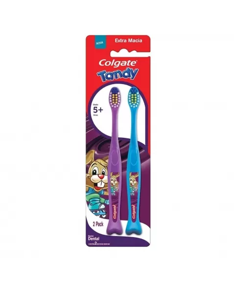 ESCOVA DENTAL COLGATE TANDY 2 UNIDADES