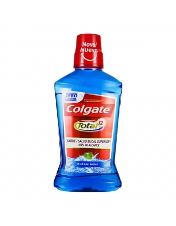 ENXAGUANTE BUCAL COLGATE TOTAL 12 CLEAN MINT 500ML