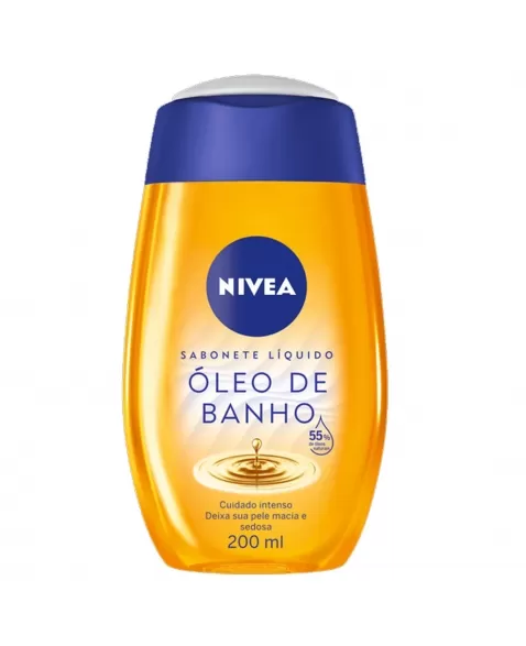 SABONETE LÍQUIDO NIVEA ÓLEO DE BANHO 200ML