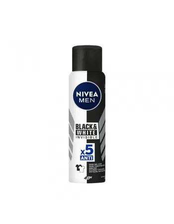 DESODORANTE AEROSOL NIVEA MEN BLACK&WHITE POWER 150 ML