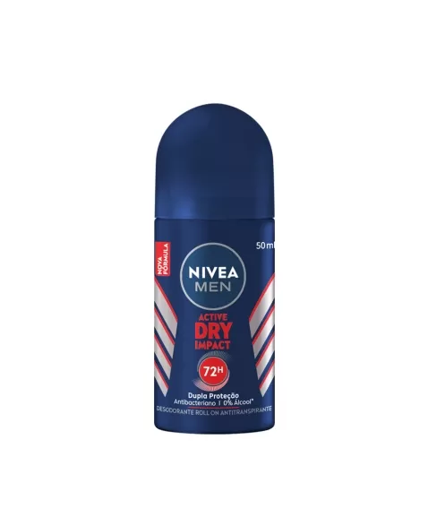 DESODORANTE ROLL ON NIVEA MEN DRY IMPACT 50ML