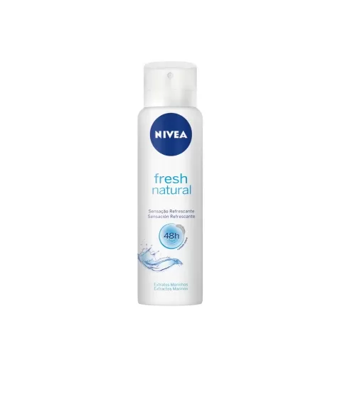 DESODORANTE AEROSOL NIVEA FRESH NATURAL 150ML