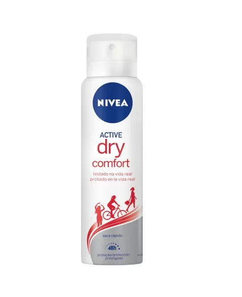 DESODORANTE AEROSOL NIVEA DRY COMFORT 150ML