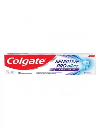 CREME DENTAL COLGATE SENSITIVE PRÓ ALIVIO ORIGINAL 60G