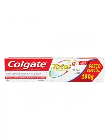 CREME DENTAL COLGATE TOTAL 12 CLEAN MINT 180GR