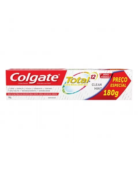 CD COLGATE TOTAL CM 180G PREÇO ESPECIAL