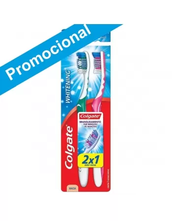 ESCOVA DENTAL COLGATE WHITENING LEVE 2 PAGUE 1