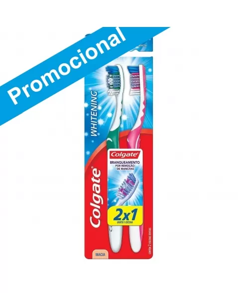 ESCOVA DENTAL COLGATE WHITENING LEVE 2 PAGUE 1