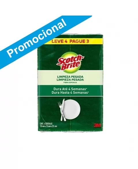 ESPONJA MULTIUSO C/4 PROMO